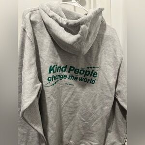 kind people change the world hoodie